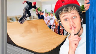 I Opened a Secret Skatepark in my House!