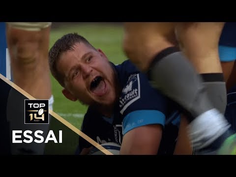 TOP 14 - Essai Paul WILLEMSE (MHR) - Montpellier - Agen - J21 - Saison 2018/2019