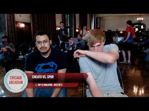 Chicago Arcadian 4 - Spor (Falco) vs. Cheato (Peach, Falcon) - SSBM - Losers Top 32 Qualifier