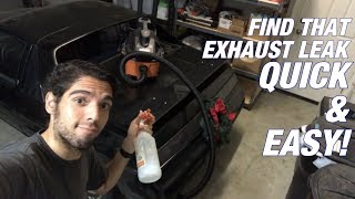 How To QUICKLY Find an Exhaust Leak
