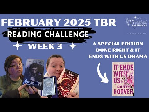 February TBR Week 3! A Special Edition Done RIght & It Ends with Us Drama