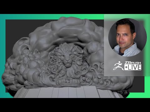 Lion-Arts: Sculpting & 3D Printing Iconic Characters: Lion King - Daniel Enrique De León - ZBrush