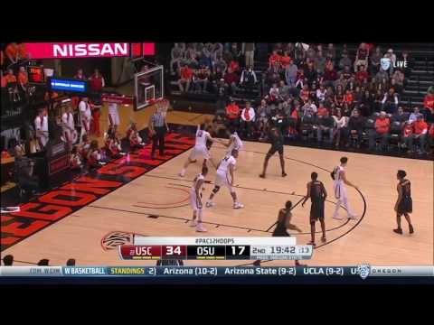 Men's Basketball: USC 70, Oregon State 63 - Highlights 12/28/16