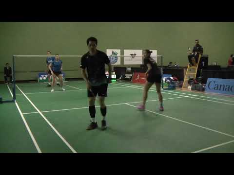 2019 Canadian Nationals - XD SF - Hurlburt-Yu/Wu [ON/AB] vs Ng/Li [BC/ON] - Pt 1