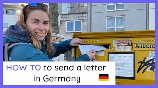 📮 How to SEND A LETTER in Germany [A COMPLETE GUIDE for EXPATS]