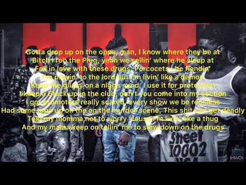 NLE choppa free youngboy (Lyrics)