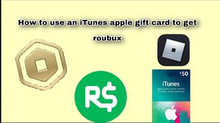 How To Redeem Itunes Gift Card On Roblox - how to redeem roblox gift cards youtube