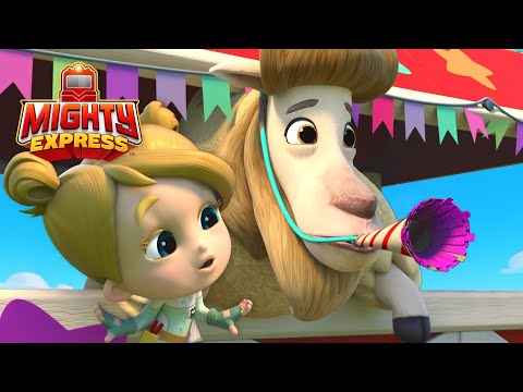 Goaty’s Big Birthday Party 🐐🎉 | Mighty Express | Cartoons for Kids