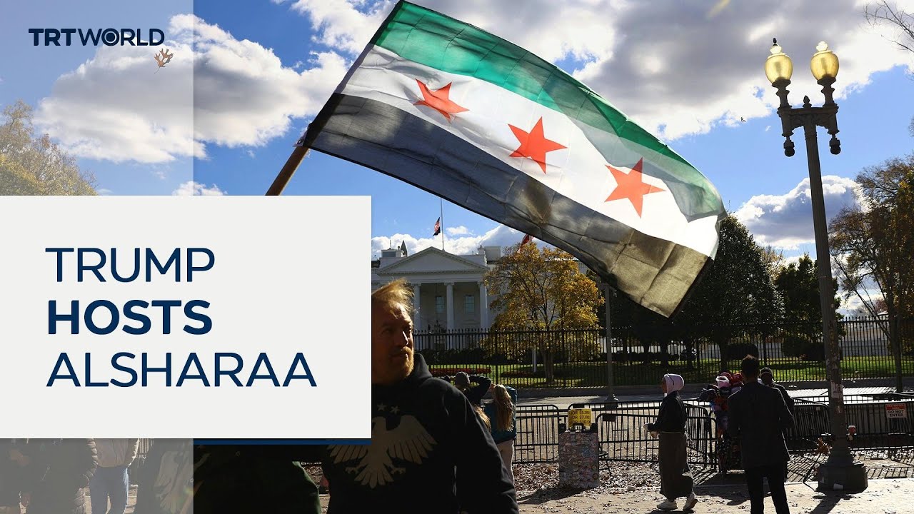 Syrian President Alsharaa concludes two-hour meeting with Trump