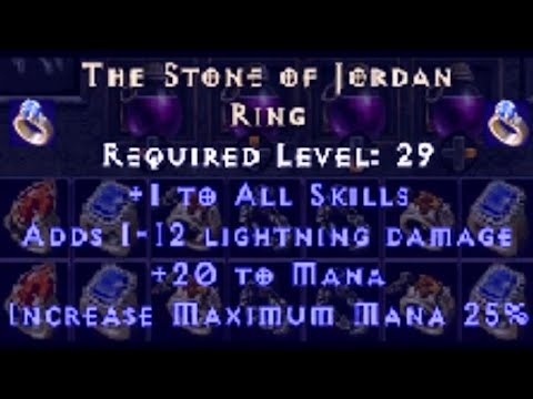 Where to Farm for The Stone of Jordan Ring - Diablo 2 Resurrected