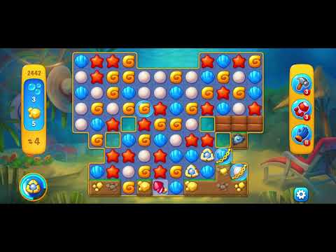 Fishdom 2442 - 14 Moves