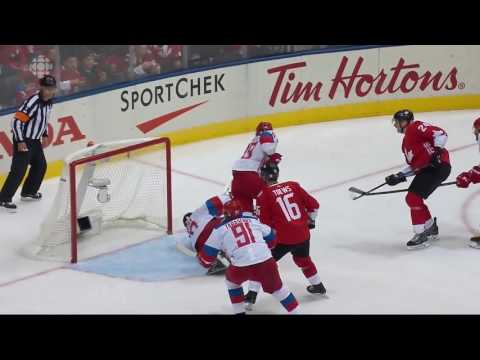 World Cup of hockey 2016. Highlights. Russia vs Canada. 24.09.2016.