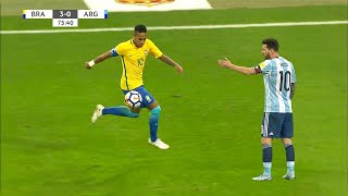 The Day Neymar Jr Showed Lionel Messi Who Is The Boss