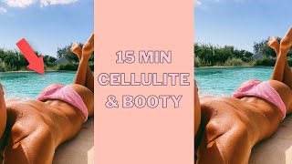 15 MIN BOOTY &amp; CELLULITE WORKOUT // Caroline Deisler