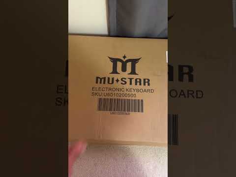 MUSTAR MEKS-500 61 Key Piano Keyboard Learning Electric Piano Keyboard Lighted Up Keys