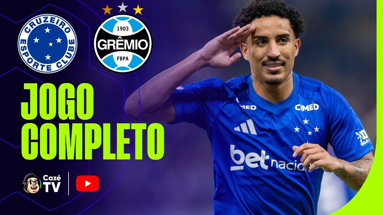 JOGO COMPLETO: CRUZEIRO X GRÊMIO | BRASILEIRÃO 2026 | 12ª RODADA