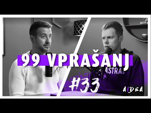 99 vprašanj s Škrabo in Klemenom — Dialog #33 (Klemen Selakovič & Andrej P. Škraba)