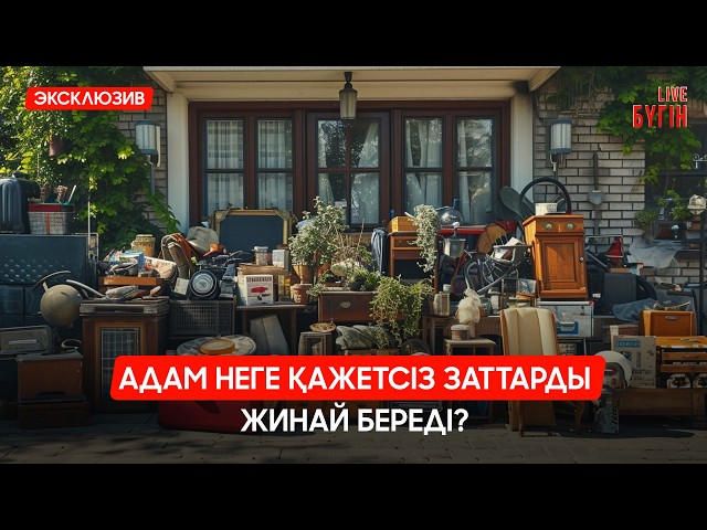 Адамдар неге қажетсіз заттарды жинай береді?