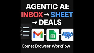How I Use Perplexity's Comet Browser, its Agentic AI, to Find Leads, Analyze Contacts and Connect
