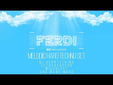 Melodic Hard Techno Set (150 - 160 BPM) DJ HEARTSTRING, CLEOPARD2000, mischluft etc.