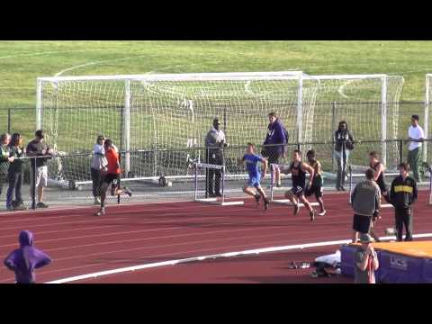 EBAL Frosh Soph Trials Boys' 300m Hurdles Heat #1