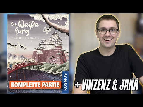 Die weiße Burg - Live Let's Play inklusive Regelerklärung mit Ben, Vinzenz & Jana