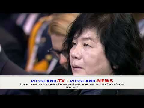 Lukaschenko bezeichnet Litauens Grenzschließung als „verrückte Masche“