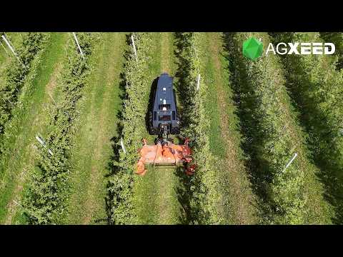 Autonomous mulching in organic apple orchards with the AgBot W3 2 SERIES