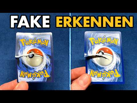 So ERKENNST du FAKE POKÉMON KARTEN!😡 - Wie erkennt man gefälschte Pokemon Karten?
