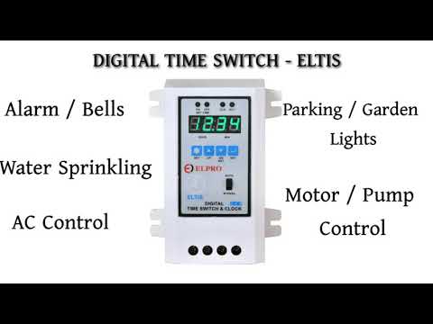 Digital Time Switch And Clock