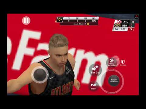 NBA2K20 Mobile, My Career episode 11, First upset of the season and shot shit from every where.