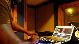 DJ Hotday  Cutting up BREAKS BEATS  on the Vestax VCI 300