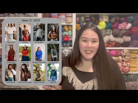 a_knotty_mess Knitting Diary: Episode 21 -  Wrapping Up 2023 & 2024 Yarny Goals + Zeezee Textiles