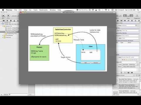 Cocoa Programming L13 - NSTableView Intro
