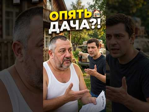 «Пап, ты что, опять дачу купил?!» Сын уже переселил туда всю семью 🏡 #юмор #почтинормально