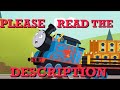THE THOMAS GETS BUMPED CRASH WITH ALL ENGINES GO FOOTAGE Please Read Description
