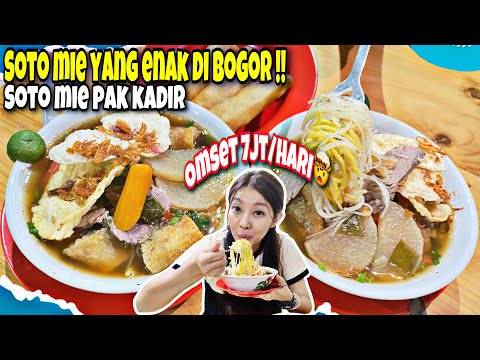 SOTO MIE YANG ENAK DI BOGOR‼️ | SOTO MIE PAK KADIR