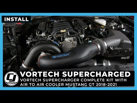 2018-2023 Mustang GT Install | Vortech Supercharger Complete Kit