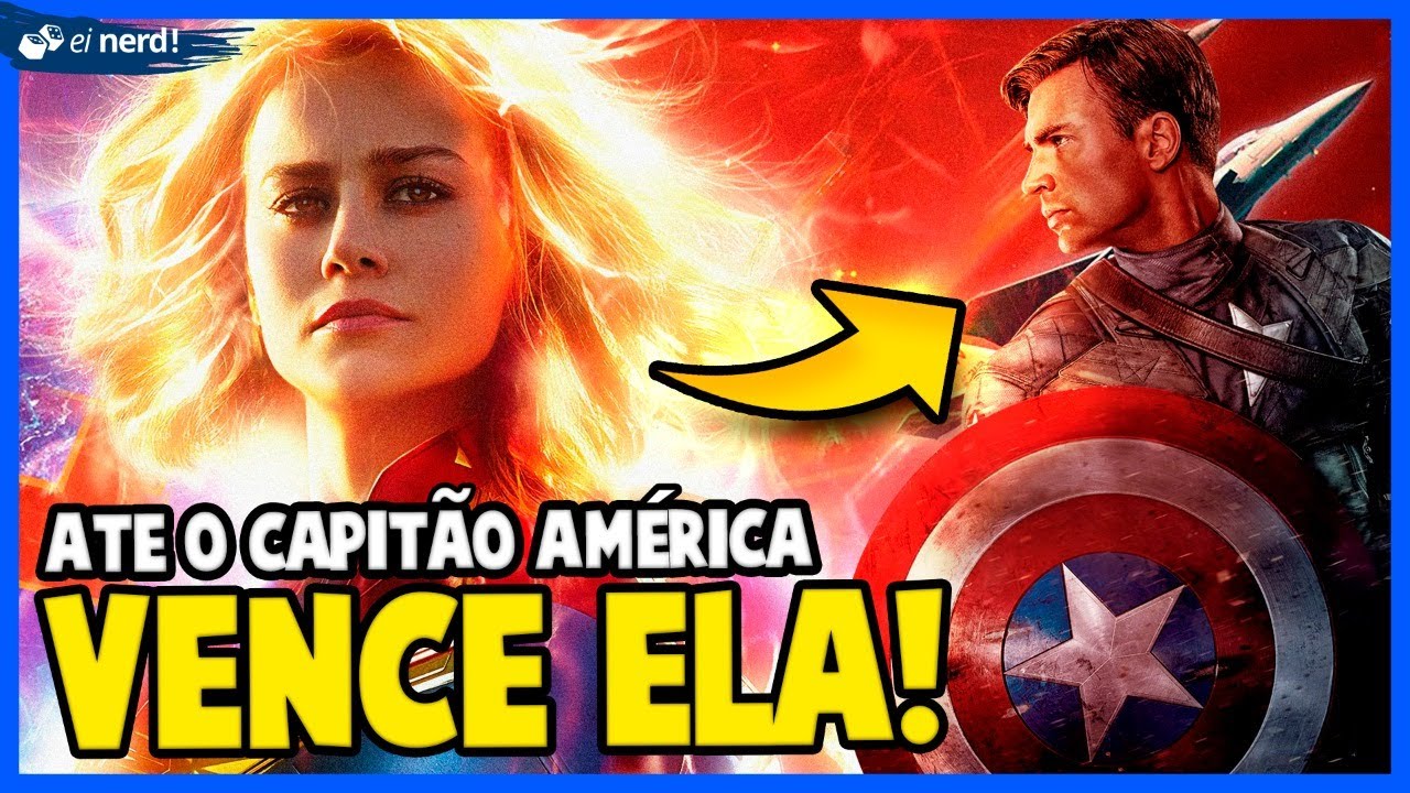 CAPITÃ MARVEL NUNCA FOI A VINGADORA MAIS PODEROSA DO UCM (e eu posso provar)