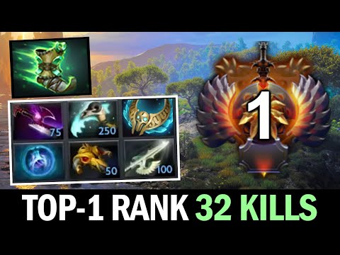 TOP-1 Rank 32 Kills Crazy Game with Situational Build