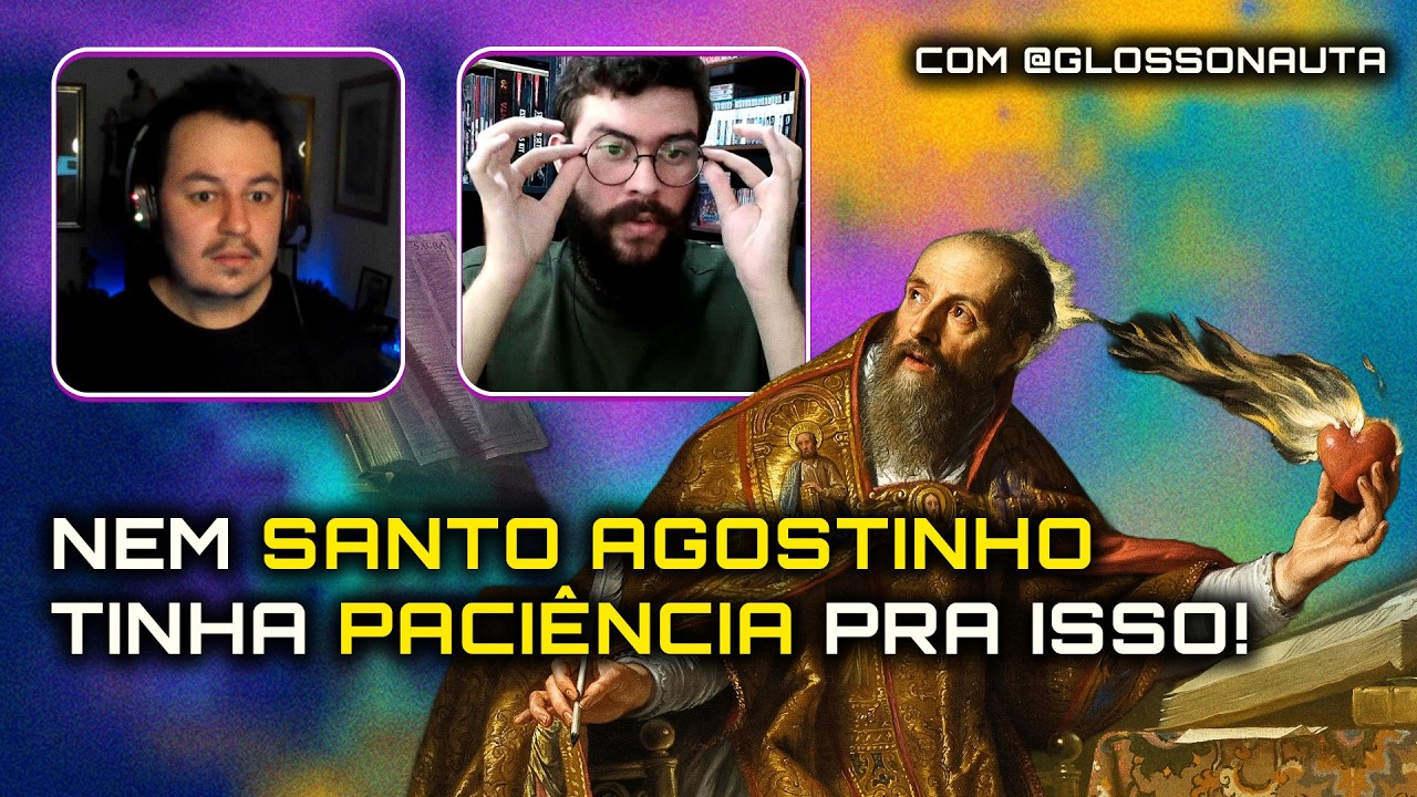 PALAVRAS que PERDEM SÍLABAS e FISCAIS de PRONÚNCIA CRITICADOS por SANTO AGOSTINHO (com Glossonauta)