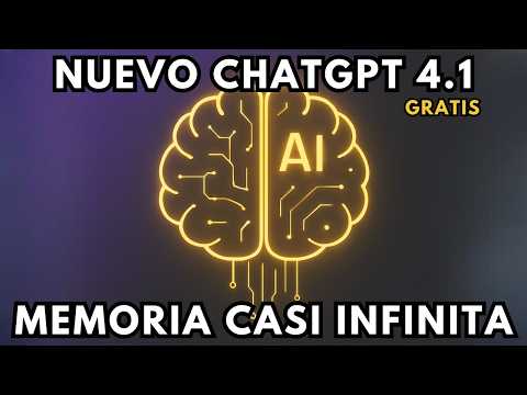 ¡GPT-4.1 es una LOCURA! Nueva Actualización de ChatGPT con 1 MILLÓN de Tokens de MEMORIA