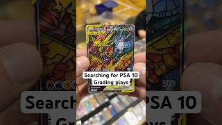 Searching for PSA 10 contenders to get graded #pokemoncards #pokemontcg #pokemoncardcollection