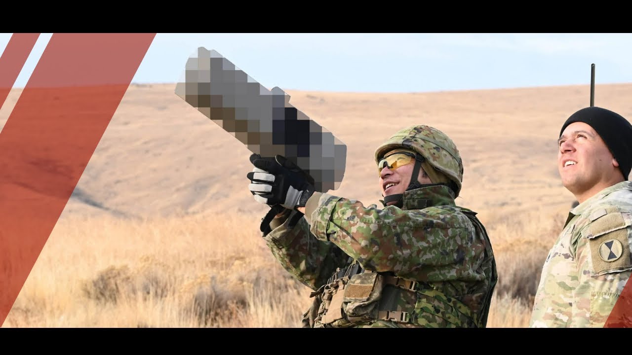 【陸上自衛隊】第22即応機動連隊による対ドローン訓練 ヤキマ訓練センターにおける米陸軍との共同訓練 ライジング・サンダー 25 | Exercise Rising Thunder 25