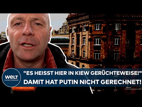 UKRAINE-KRIEG: "Es heißt hier in Kiew gerüchteweise!" Überraschung! Damit hat Putin nicht gerechnet!