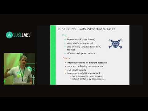 SUSE Labs Conference 2018 - Voyage through HPC stack