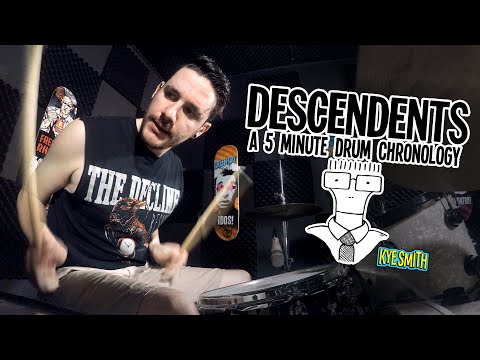 Descendents: A 5 Minute Drum Chronology - Kye Smith [4K]