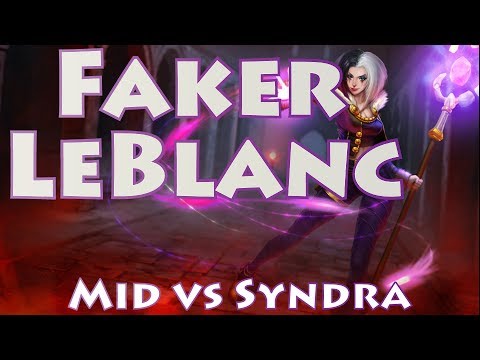 SKT T1 Faker, Leblanc vs Syndra, 고전파 르블랑