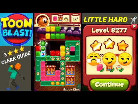 Toon Blast Level 8277 🤺✨🦖