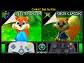 Conker S Bad Fur Day Nintendo 64 Vs Xbox Classic Gameplay Comparison